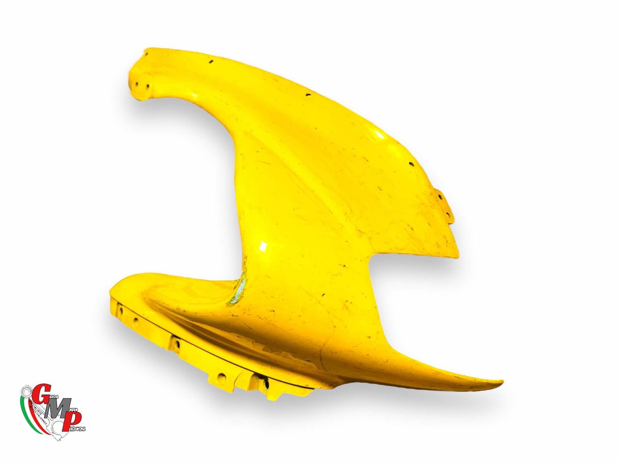 Carénage Tête de Fourche jaune Droite - Ducati