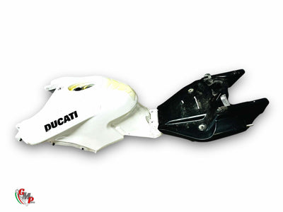 Réservoir Blanc Noir - Ducati