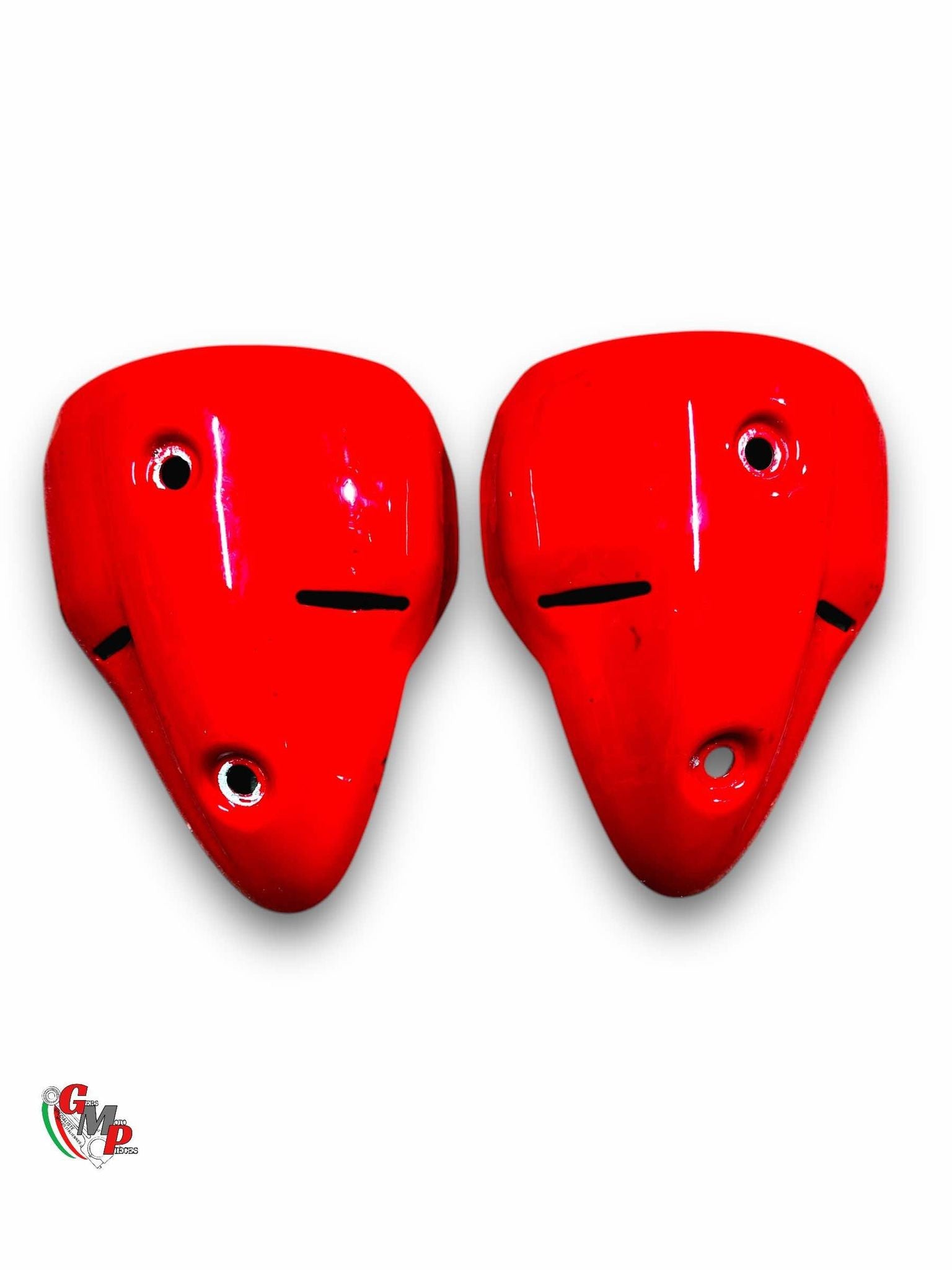 Paire De Pare Chaleur Echappement Rouge - Ducati