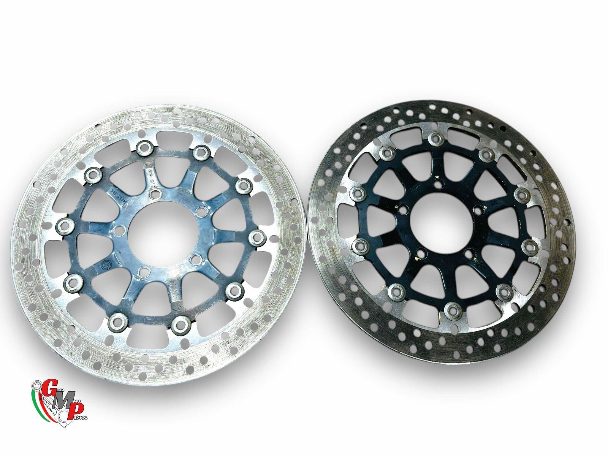 Paire de Disques de Frein Avant 305mm diametre Bon Etat - Ducati
