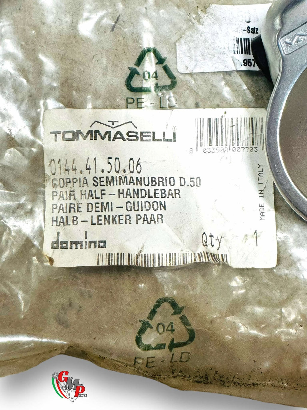 Paire de Demi Guidon diam 50 Tommaselli - Ducati