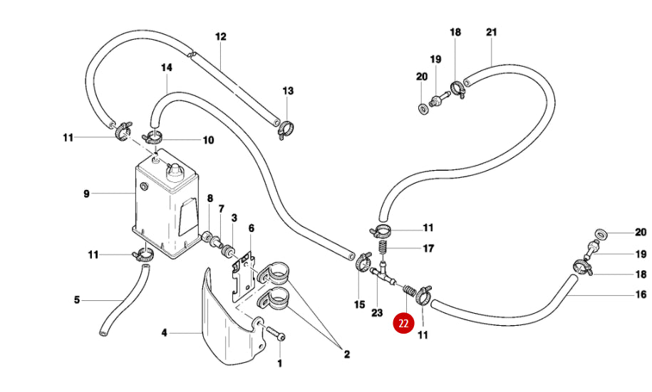 Ressort Interne NEUF - Ducati