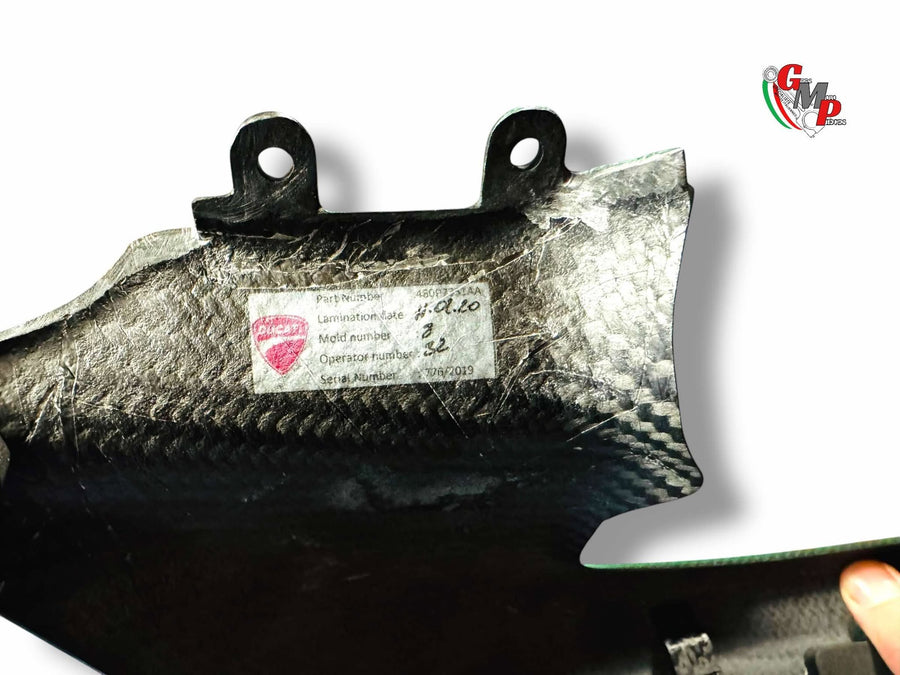 Cache Carbone Gauche NEUF - Ducati
