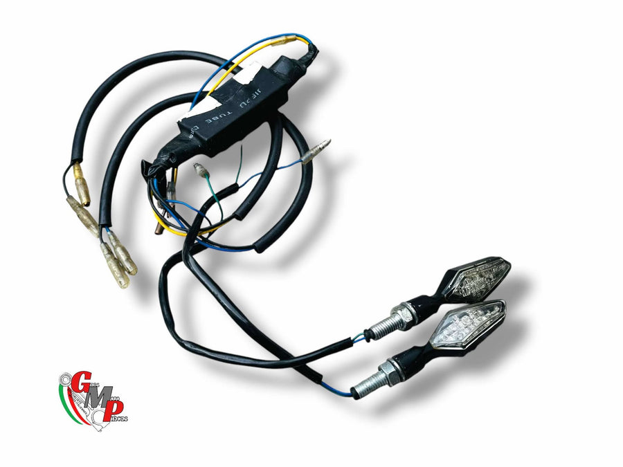 Paire de Clignotant Universel finition carbone