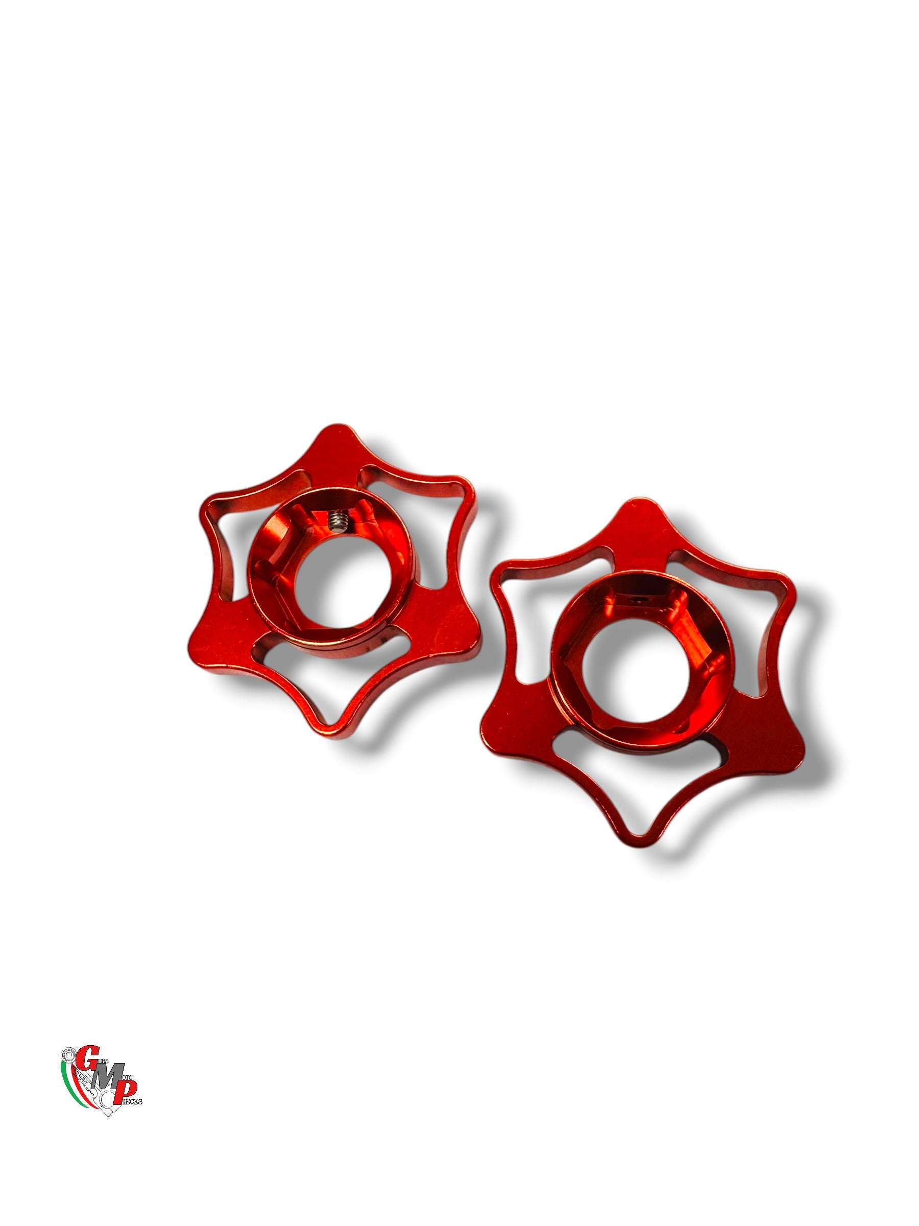 Molette Racing Réglage Précharge Fourche Rouge STM