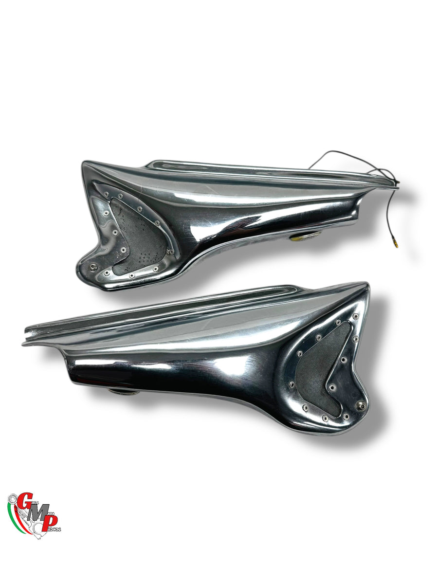 Paire Cache Dessous Selle Chrome - DUCATI PERFORMANCE