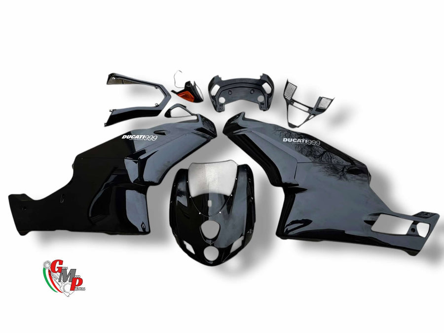 Ensemble Carrosserie Noir Brillant Phase 2 - Ducati