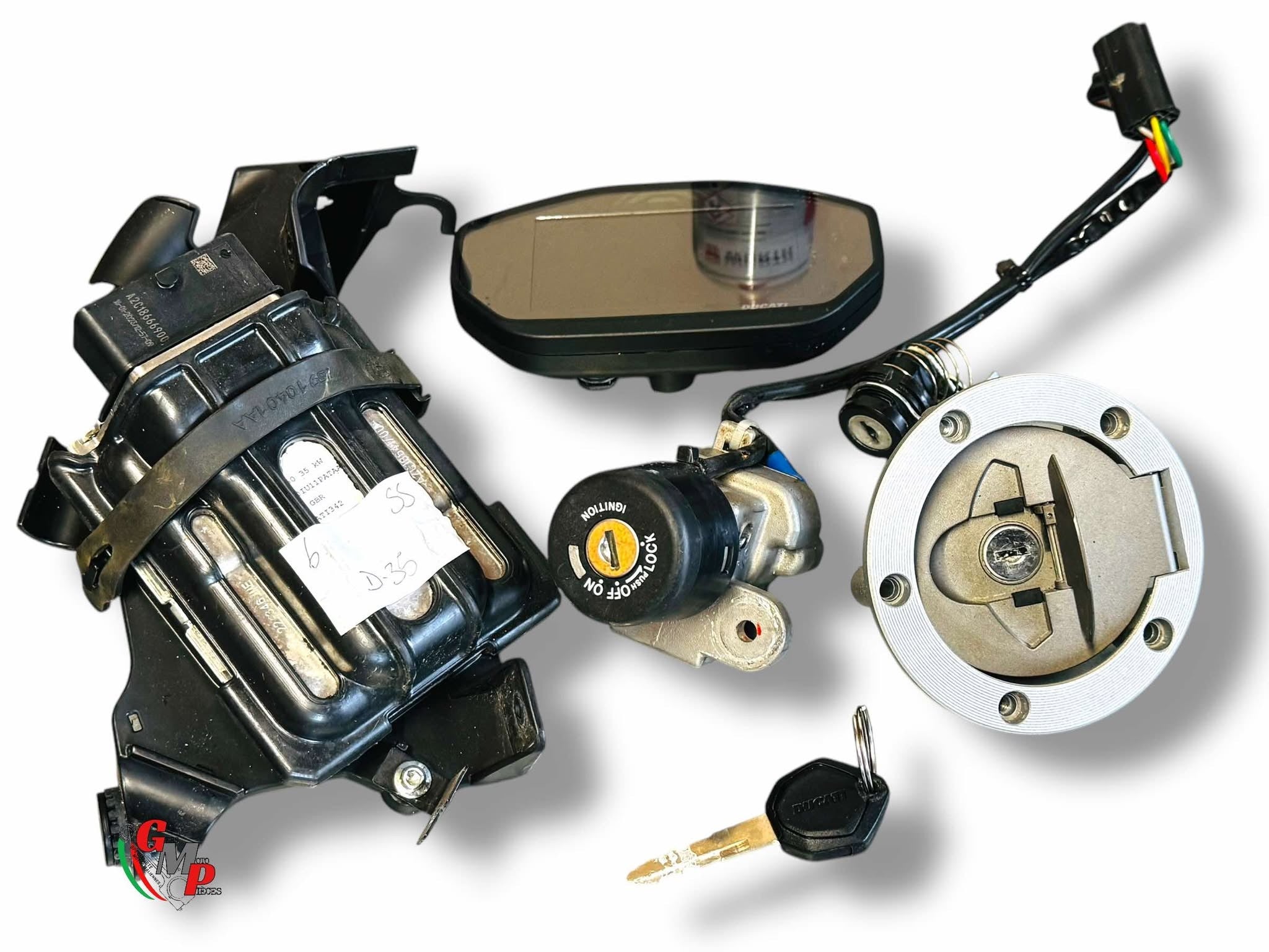 Kit Serrure Avec Compteur 8000KMS - Ducati