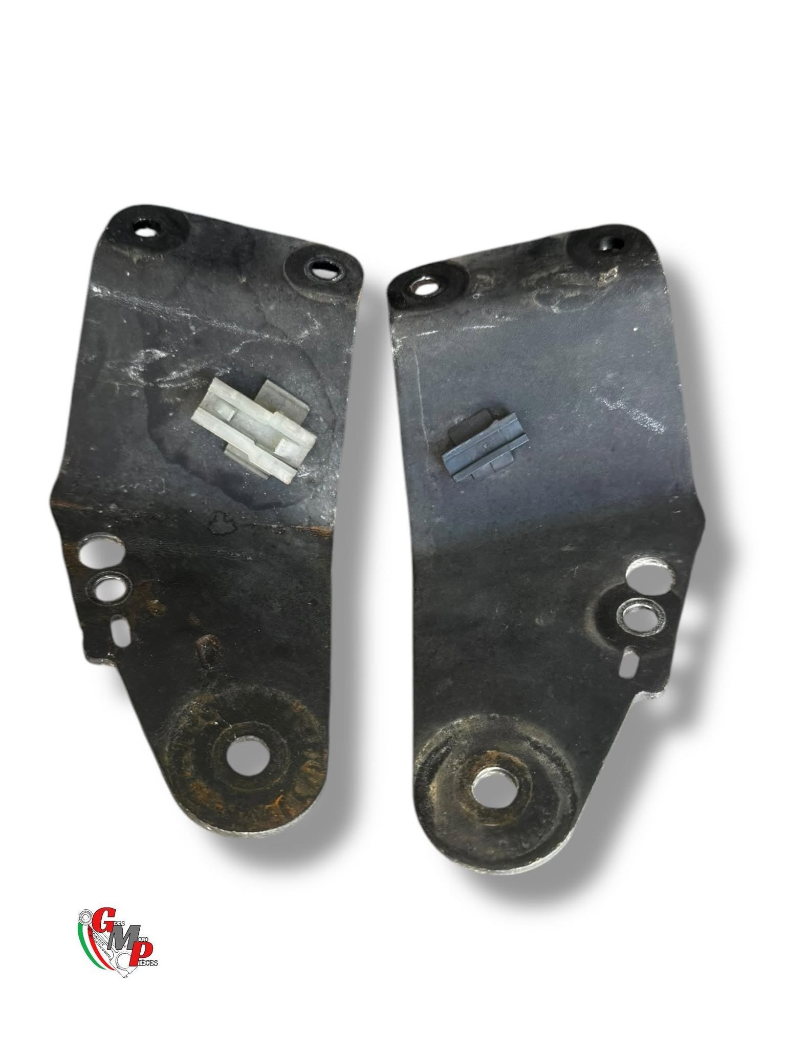 Paire De Platine Support Phare Noir - Ducati
