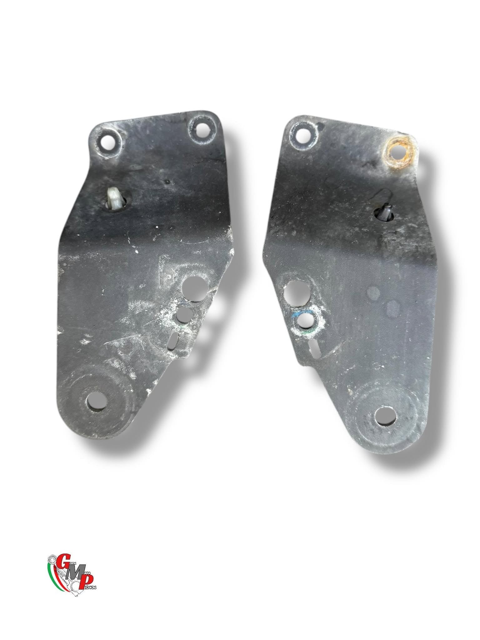 Paire De Platine Support Phare Noir - Ducati