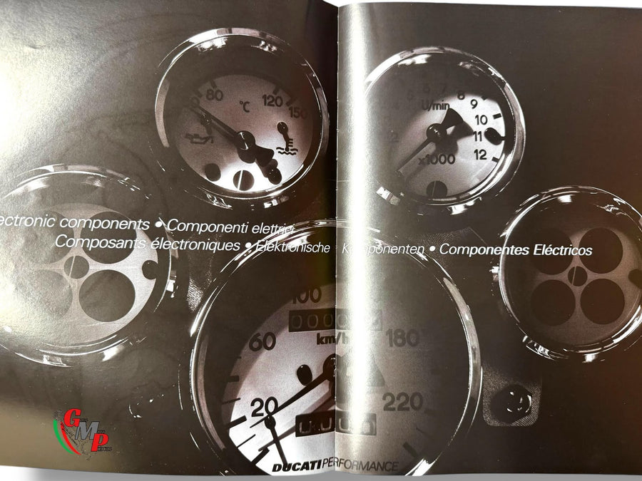 Compteur Compte Tour Manomètre Ducati Performance - Ducati