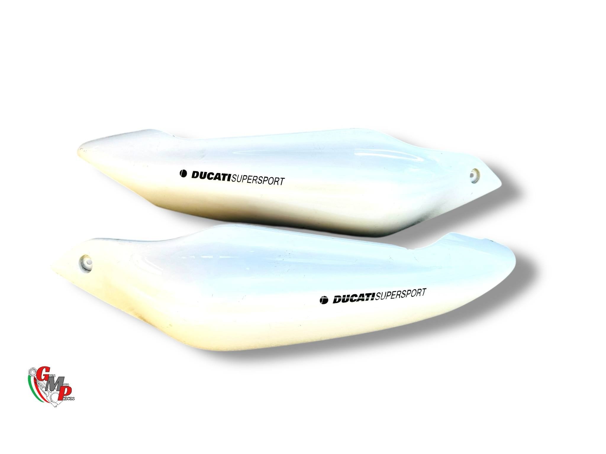 Paire De Flanc Carénage Arrière Blanc - Ducati