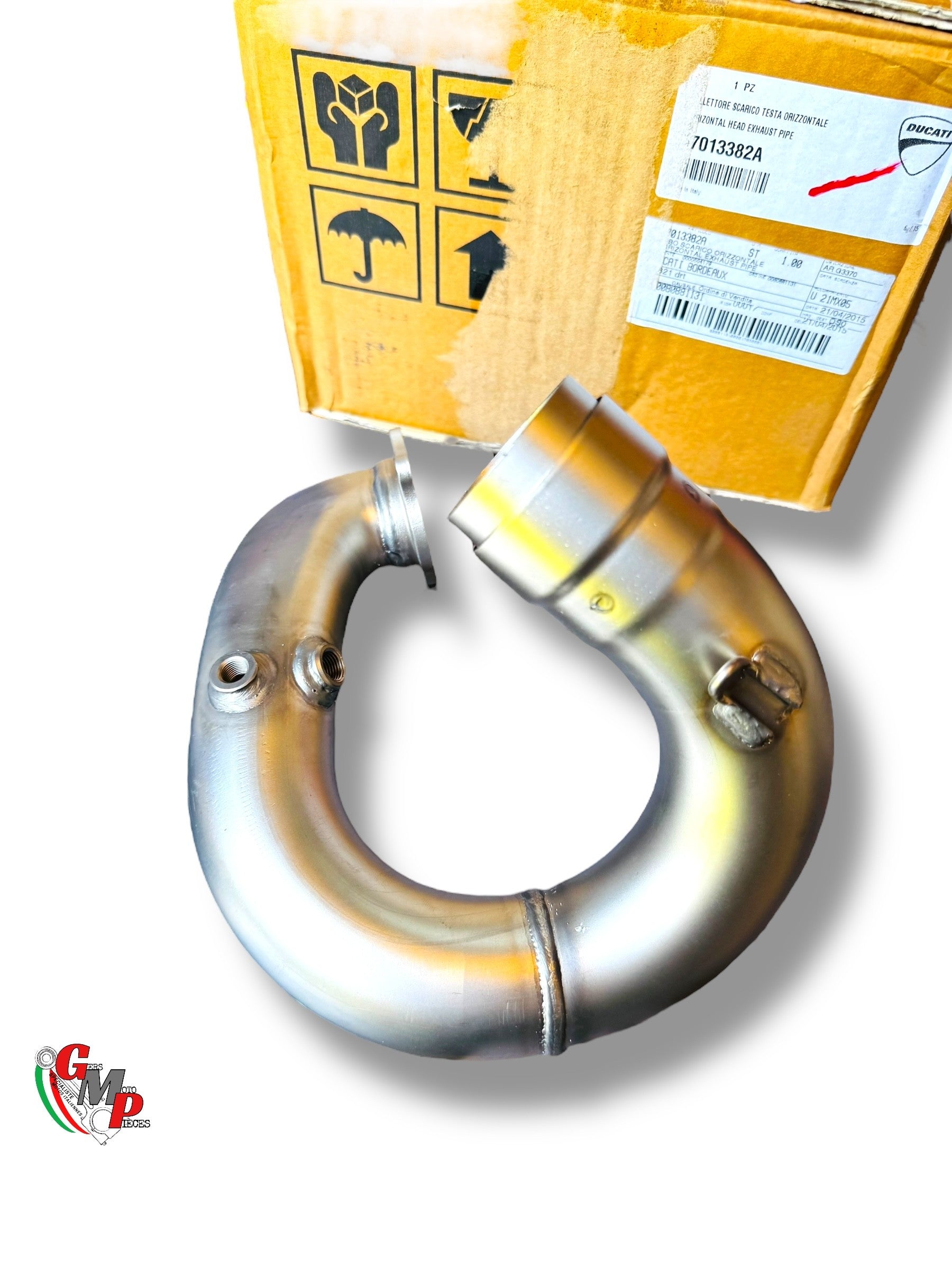 Collecteur Echappement Culasse Avant Horizontal NEUF - Ducati