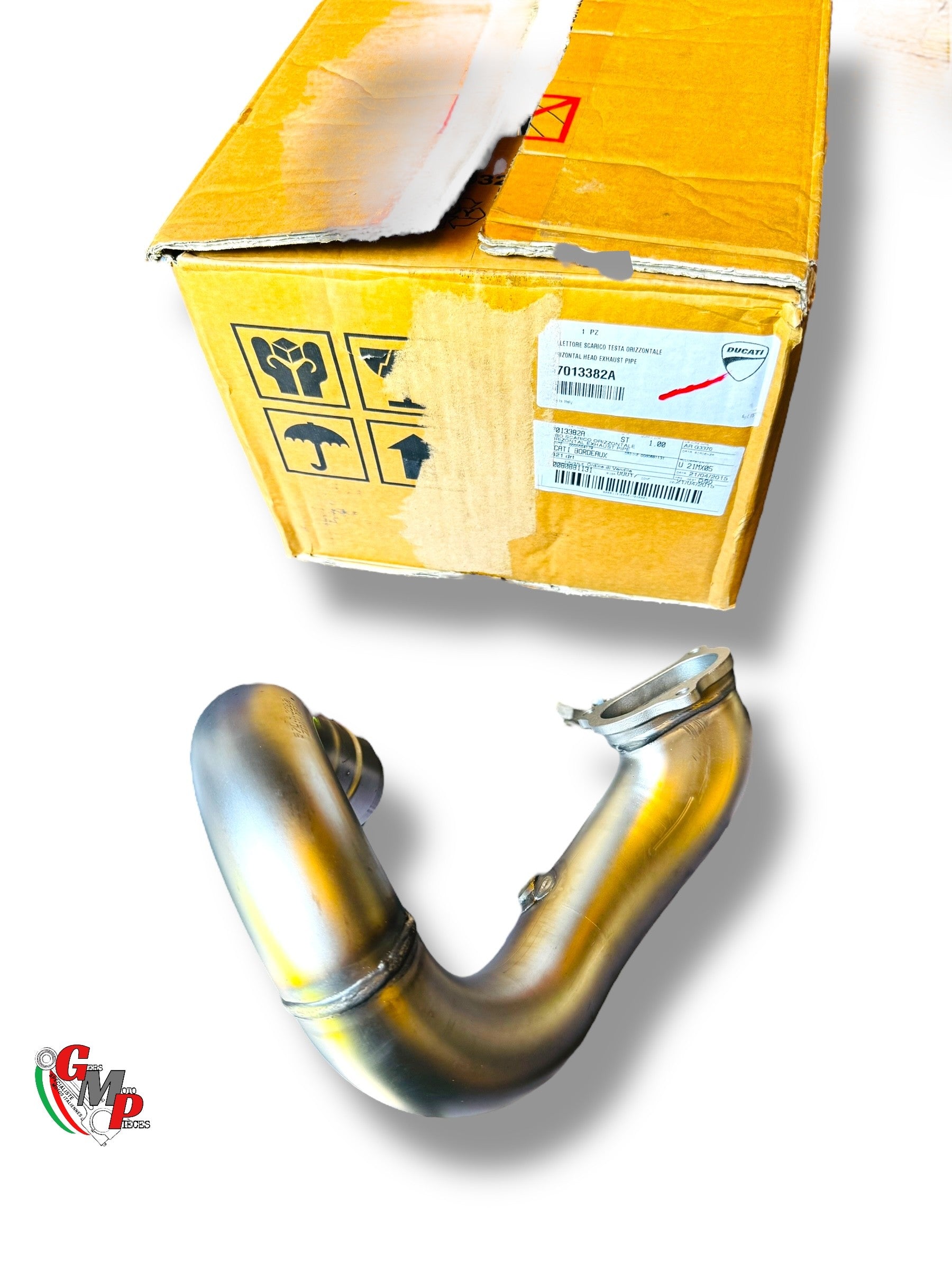 Collecteur Echappement Culasse Avant Horizontal NEUF - Ducati
