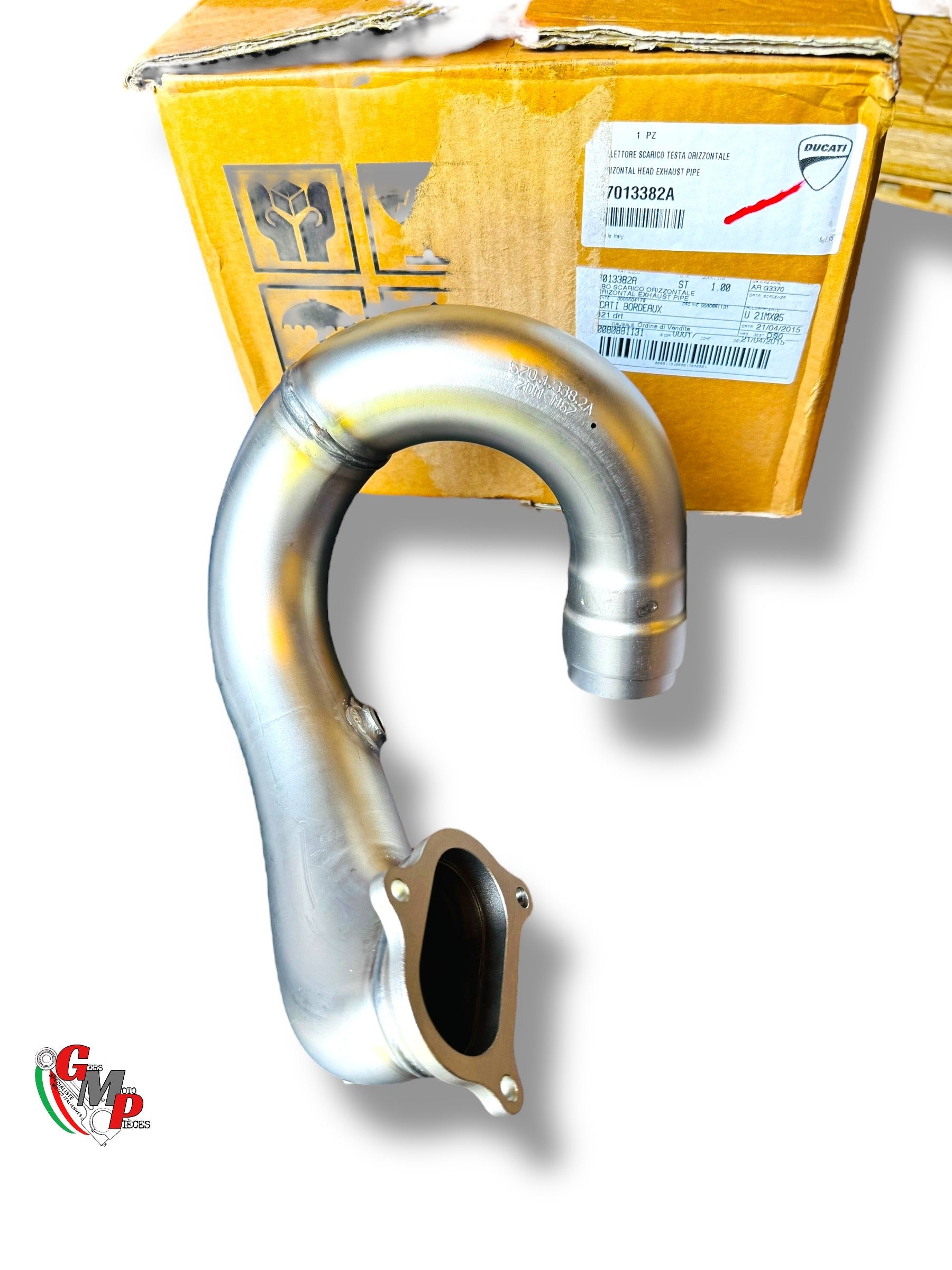 Collecteur Echappement Culasse Avant Horizontal NEUF - Ducati