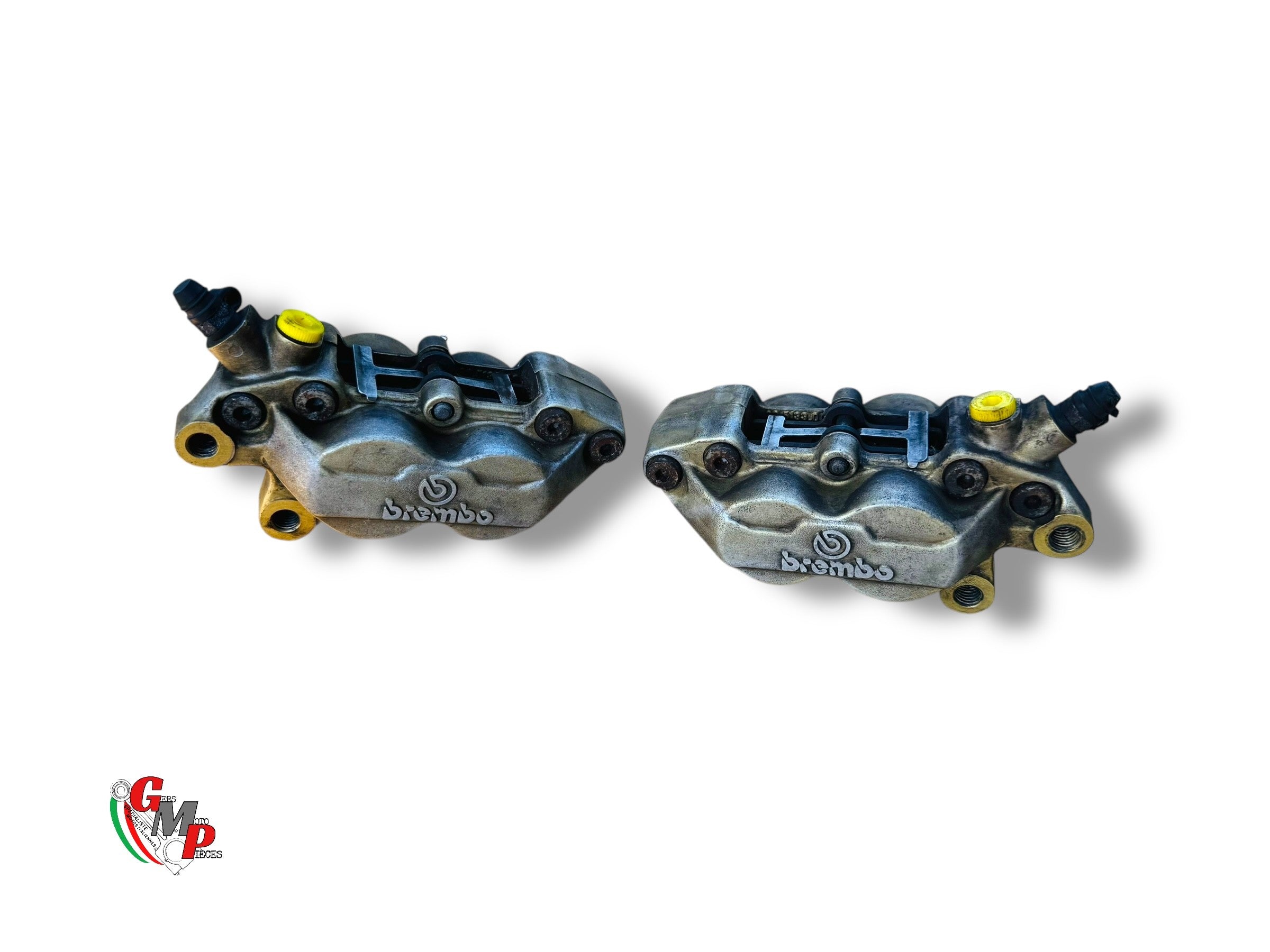 Paire Etrier Frein Avant Brembo Série Or Entraxe 40mm de fixation - Ducati