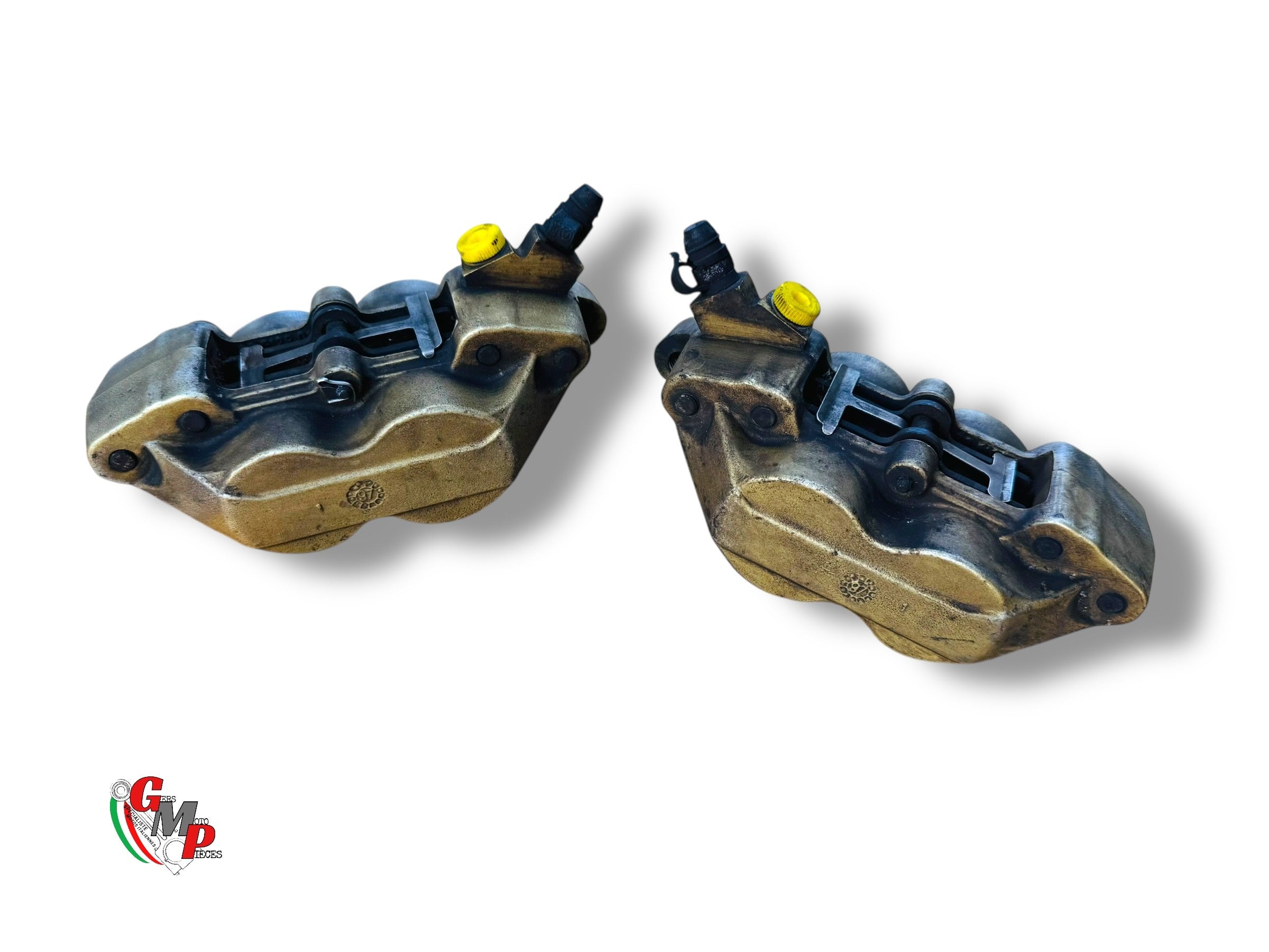 Paire Etrier Frein Avant Brembo Série Or Entraxe 40mm de fixation - Ducati