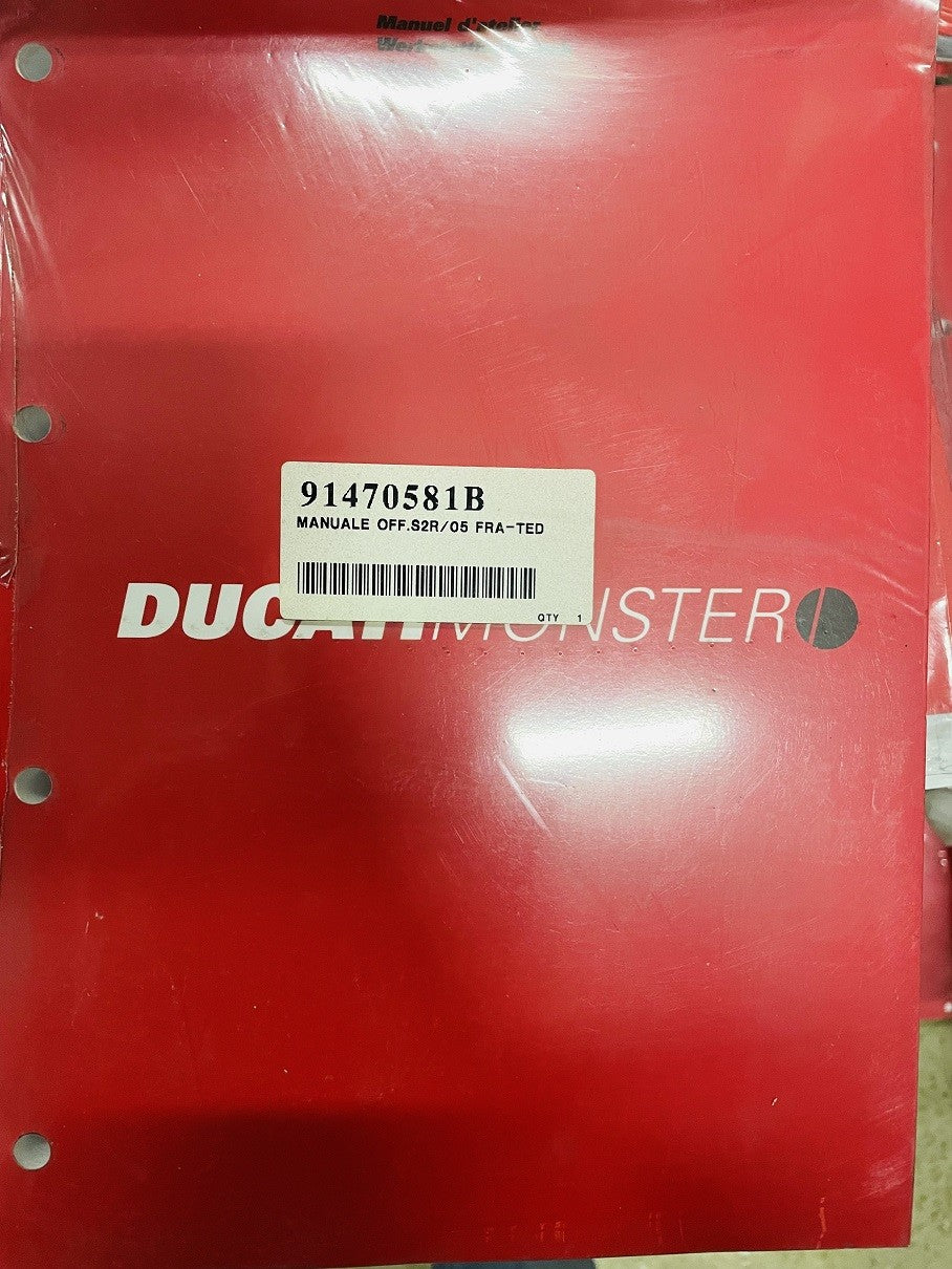 MANUEL ATELIER Français NEUF - Ducati