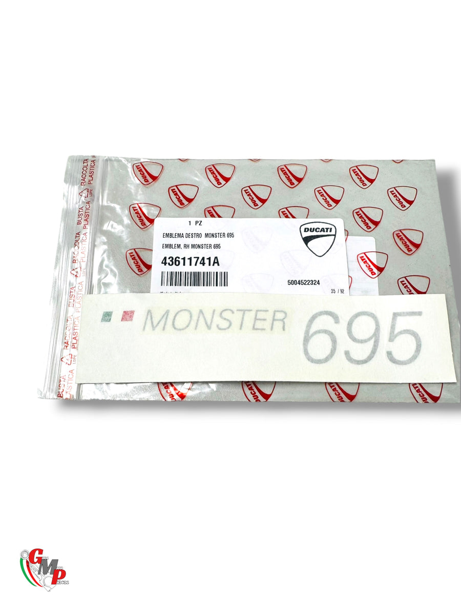 Embleme Droit Monster 695 NEUF - Ducati