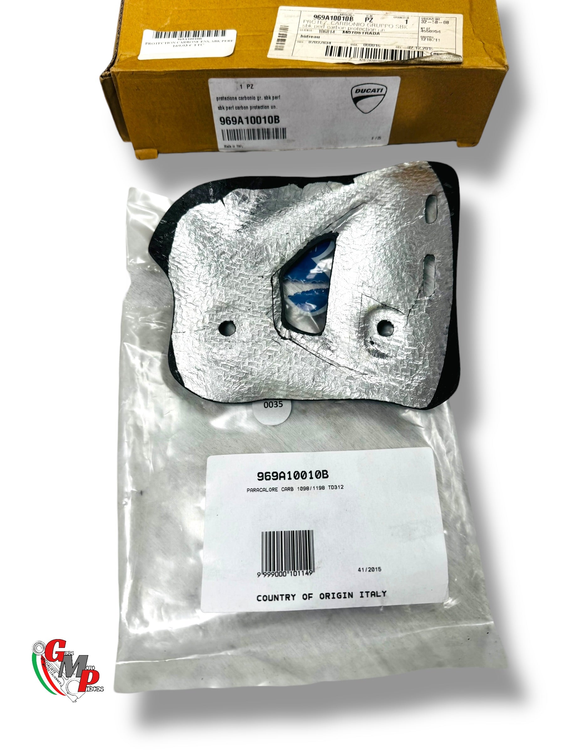 Protection Collecteur Echappement Carbone NEUVE - Ducati Performance