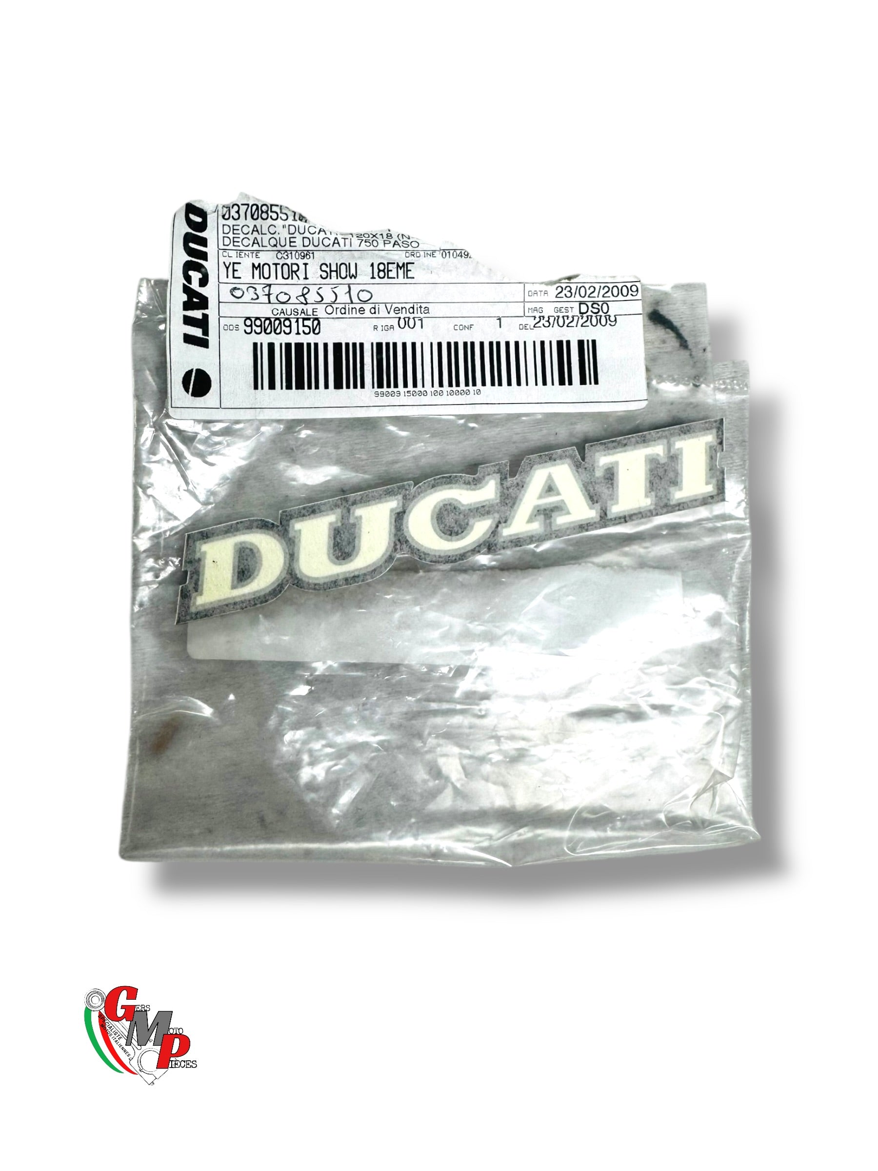 Decalcomanie 'ducati' NEUF - Ducati