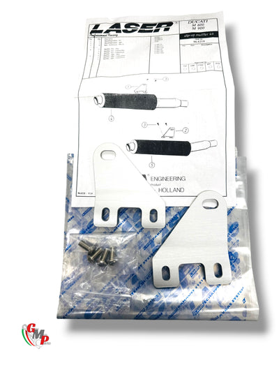Paire Support Silencieux Laser NEUF - Ducati