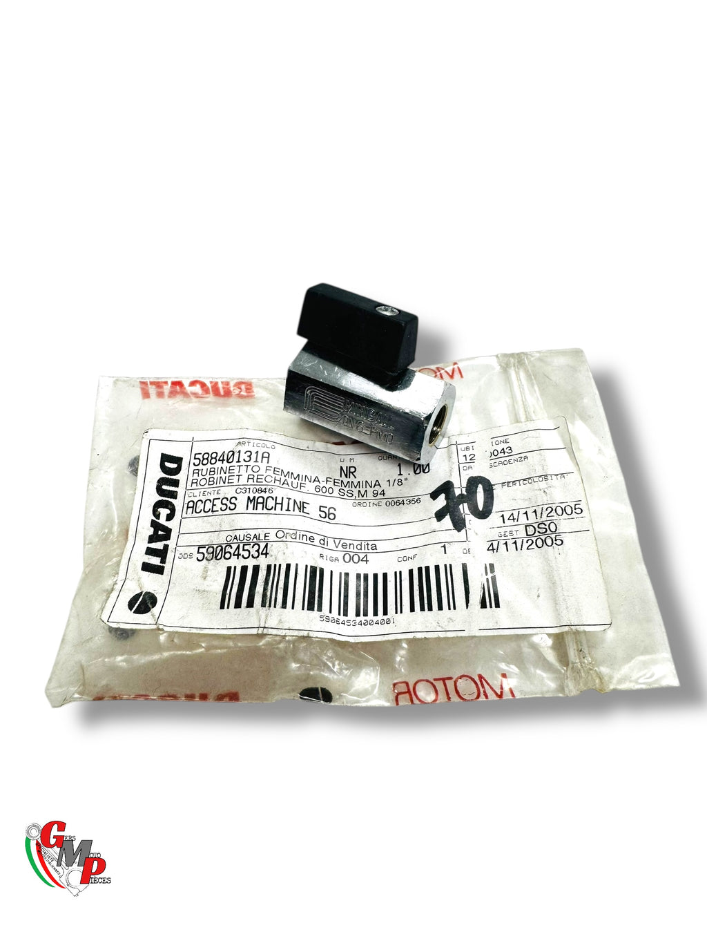 Robinet Réchauffeur Carbu NEUF - Ducati