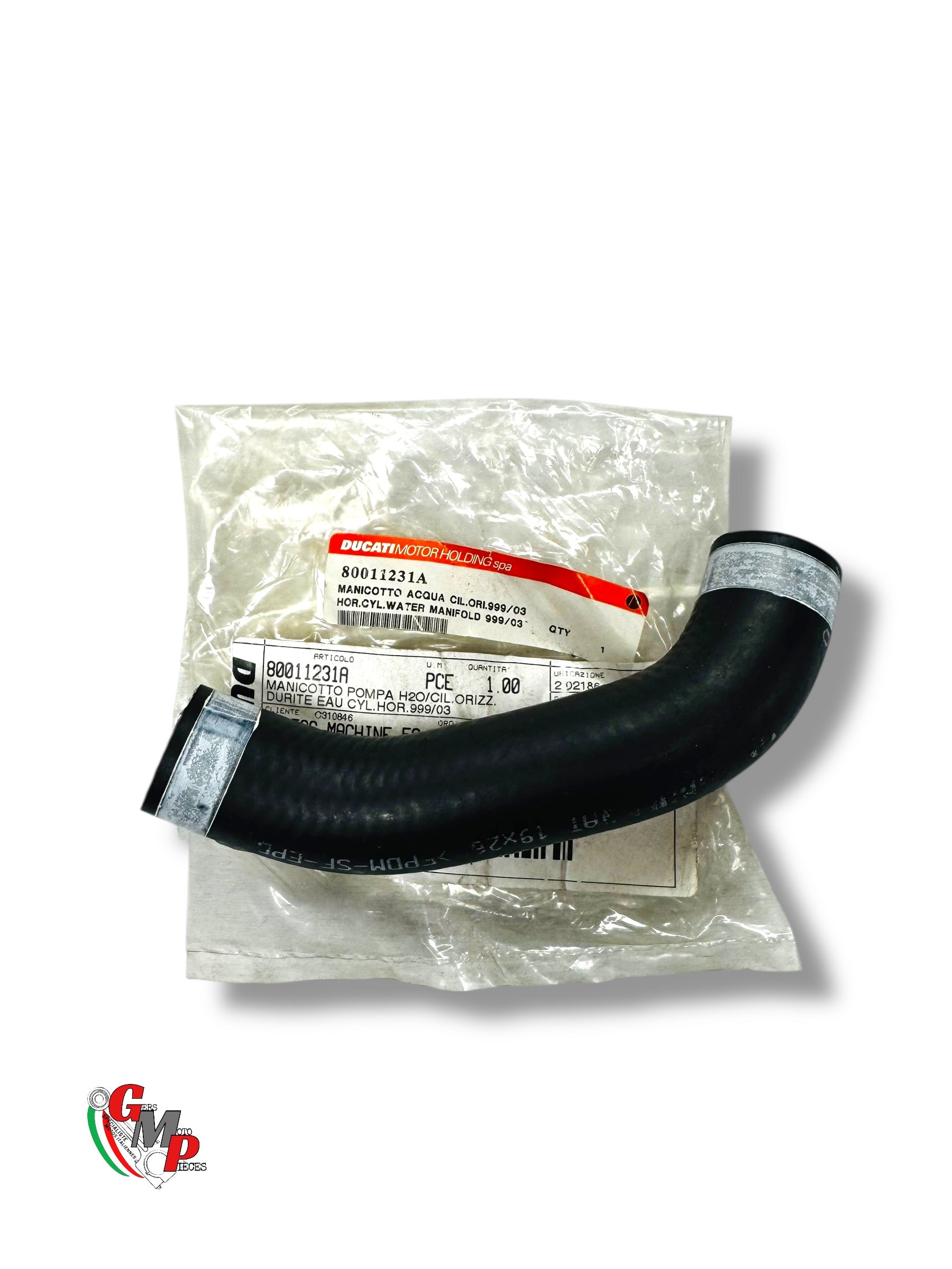 Manchon Durite Entree Eau Cylindre Horizontal NEUF - Ducati