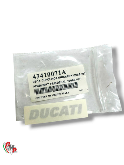 Embleme Ducati Droit NEUF - Ducati
