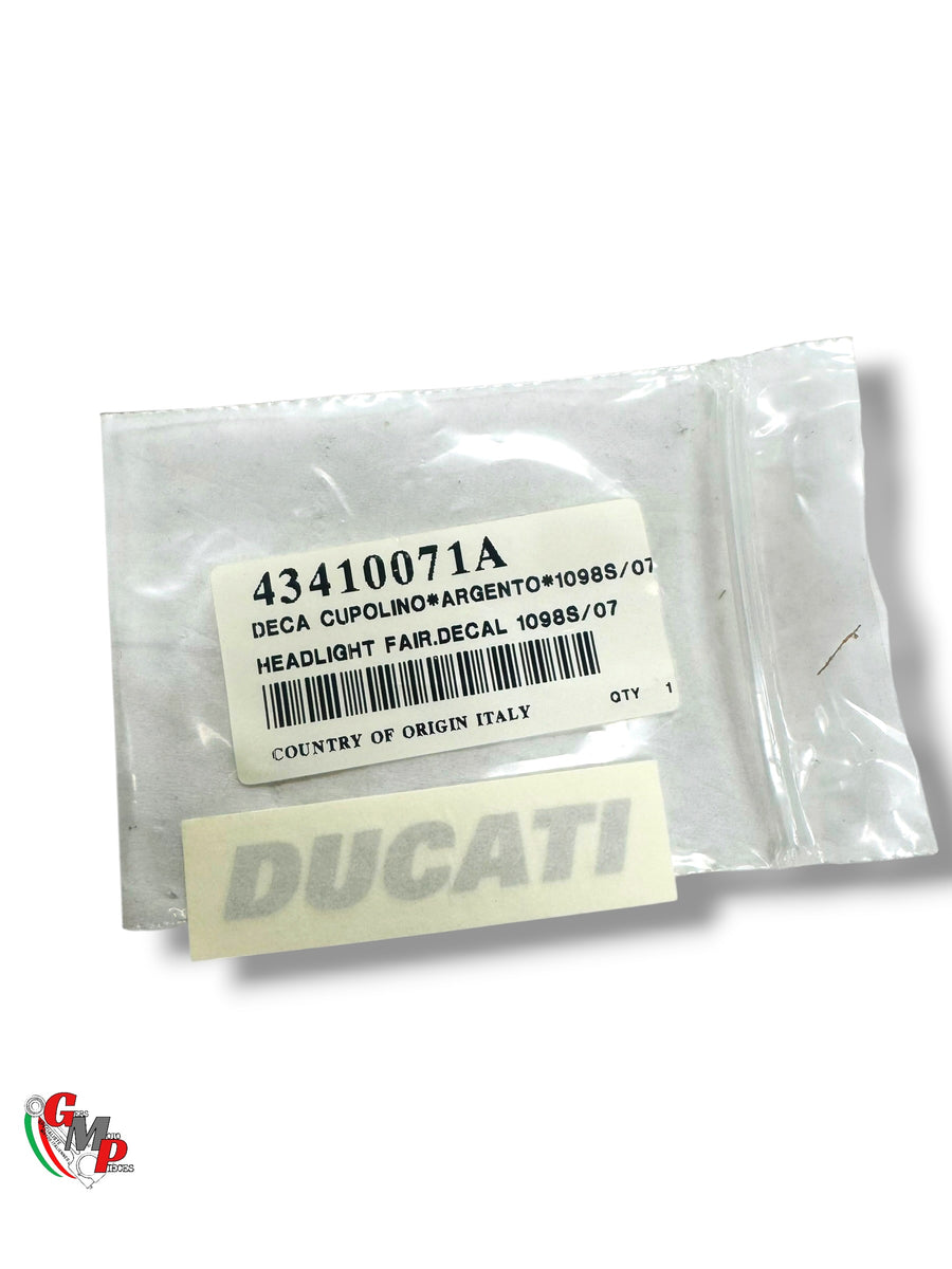 Embleme Ducati Droit NEUF - Ducati
