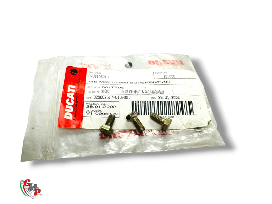 Vis M5X10 Bichromaté NEUVE - Ducati