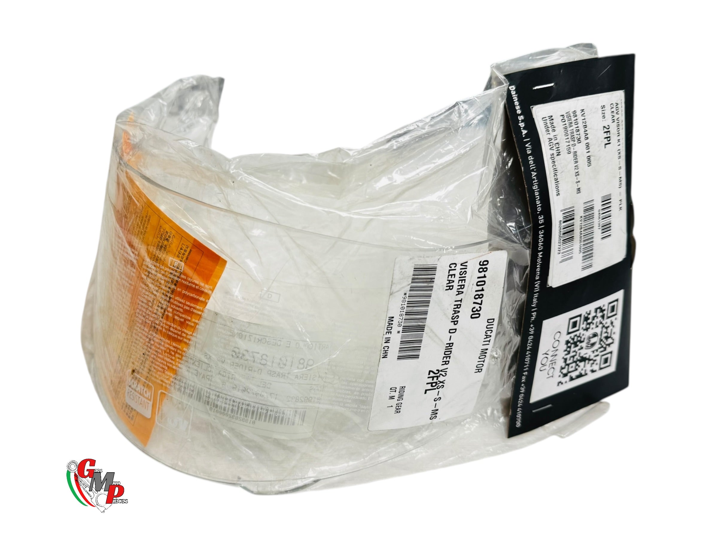 Ecran Clair D-rider V2 Xs-s-ms AGV NEUF - Ducati