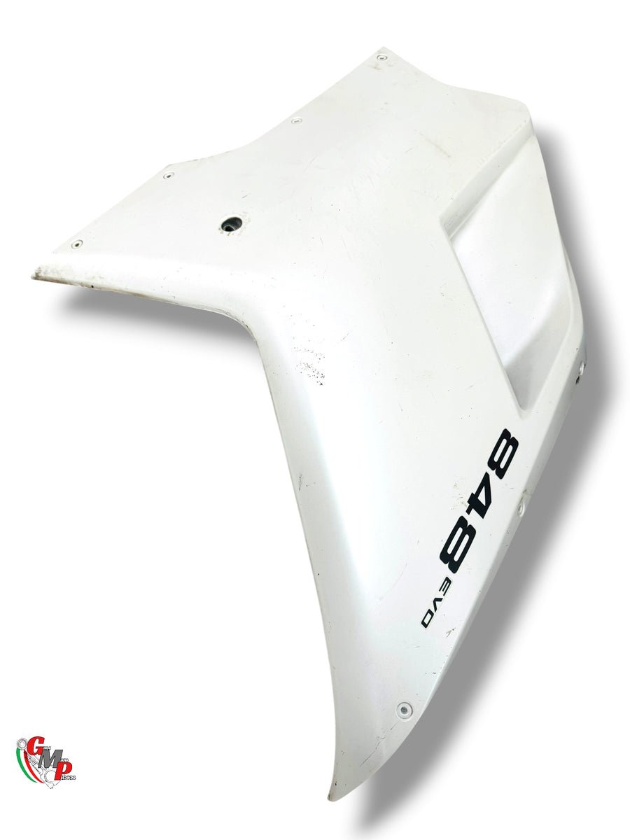 Demi Carenage Superieur Droit Blanc - Ducati