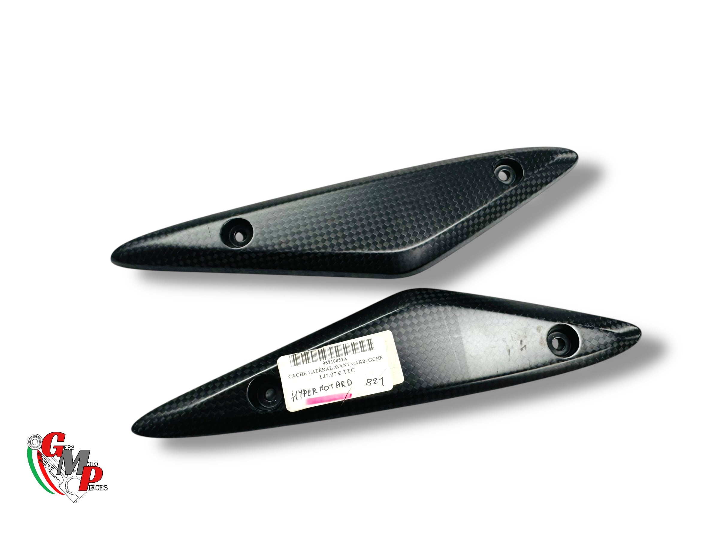 Paire Cache Latéraux Avant Carbone NEUF - Ducati Performance