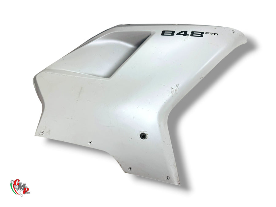 Demi Carenage Superieur Droit Blanc - Ducati