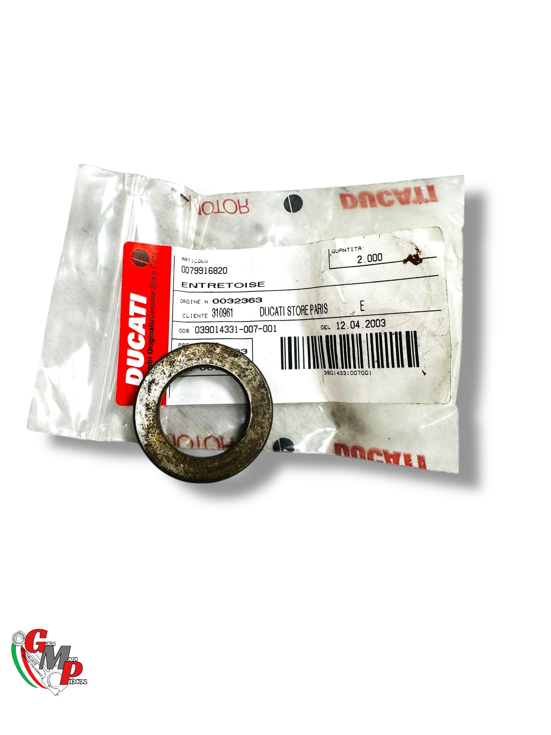 Entretoise NEUVE - Ducati