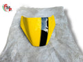 Capot De Selle Jaune Bande Noir NEUF - Ducati
