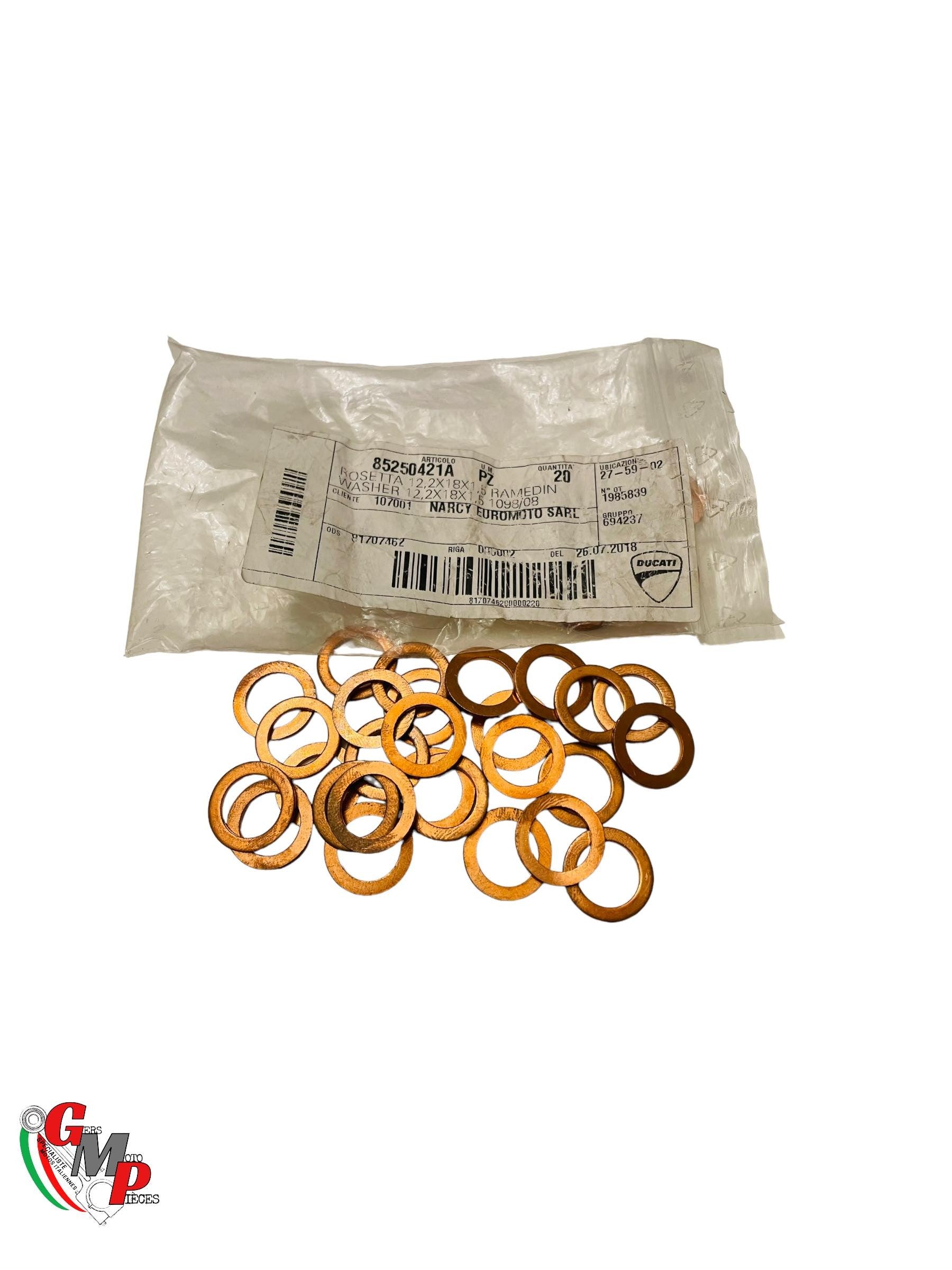 Joint Bouchon de Vidange NEUF - Ducati