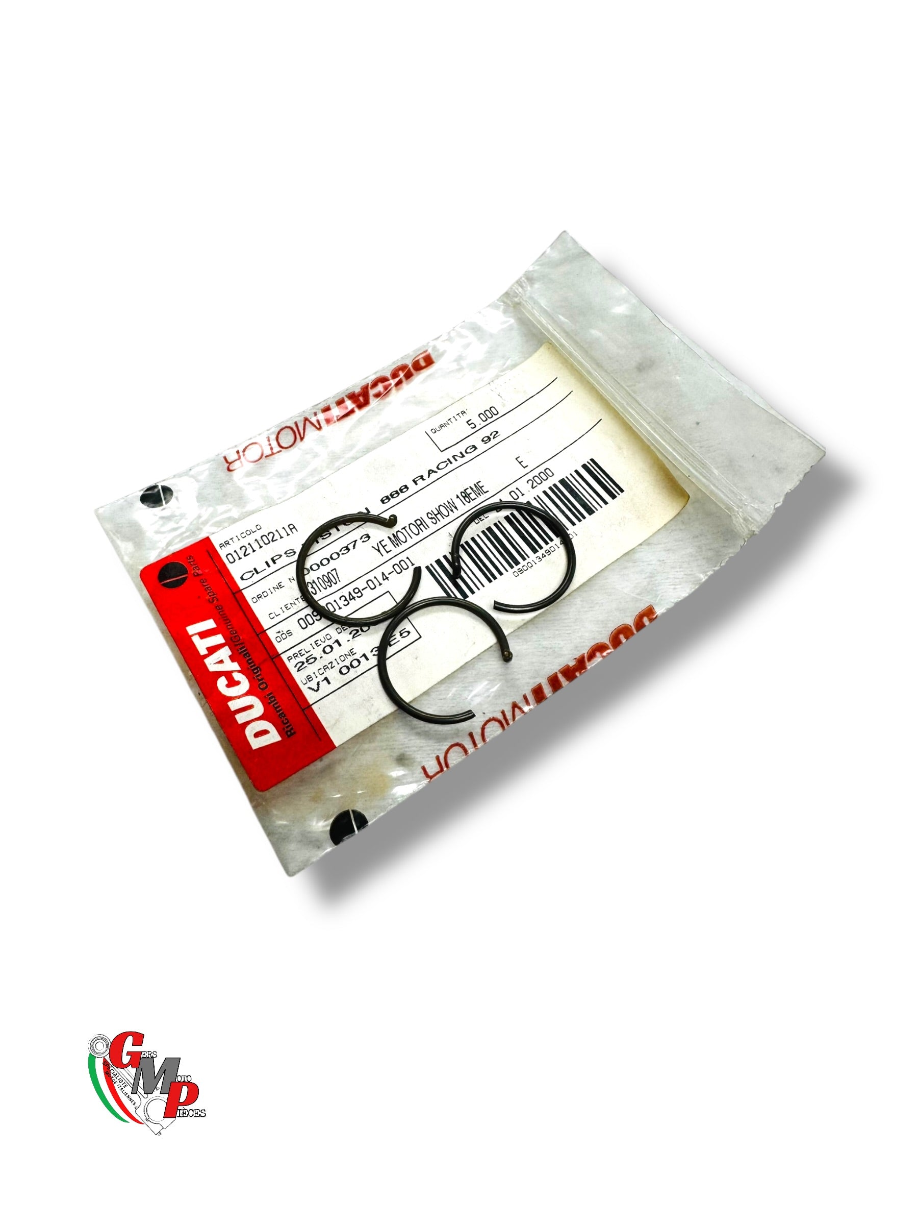 Circlip Axe Piston NEUF - Ducati