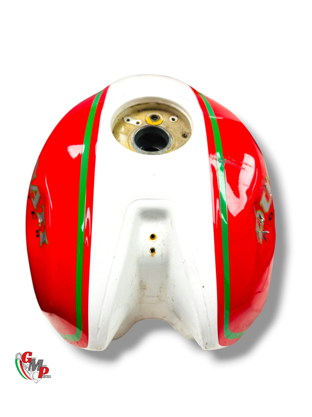 Reservoir Carburant Rouge Bande Blanche - Ducati