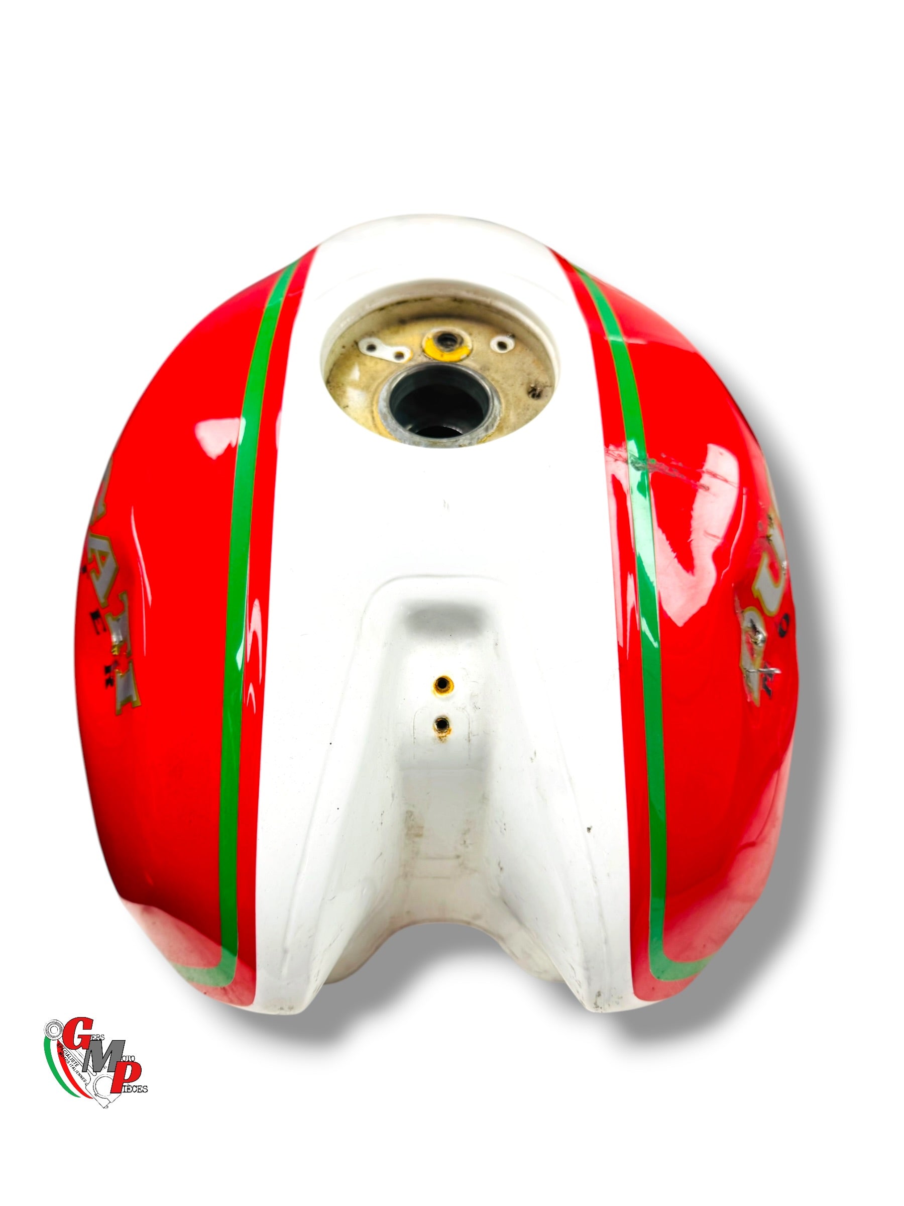 Reservoir Carburant Rouge Bande Blanche - Ducati