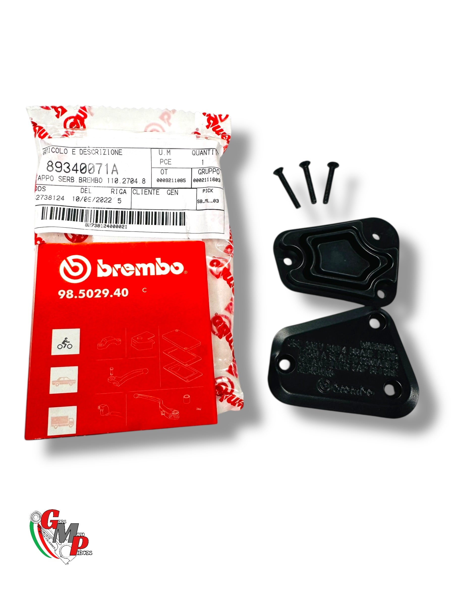 Kit Couvercle Reservoir Liquide Frein NEUF - Ducati