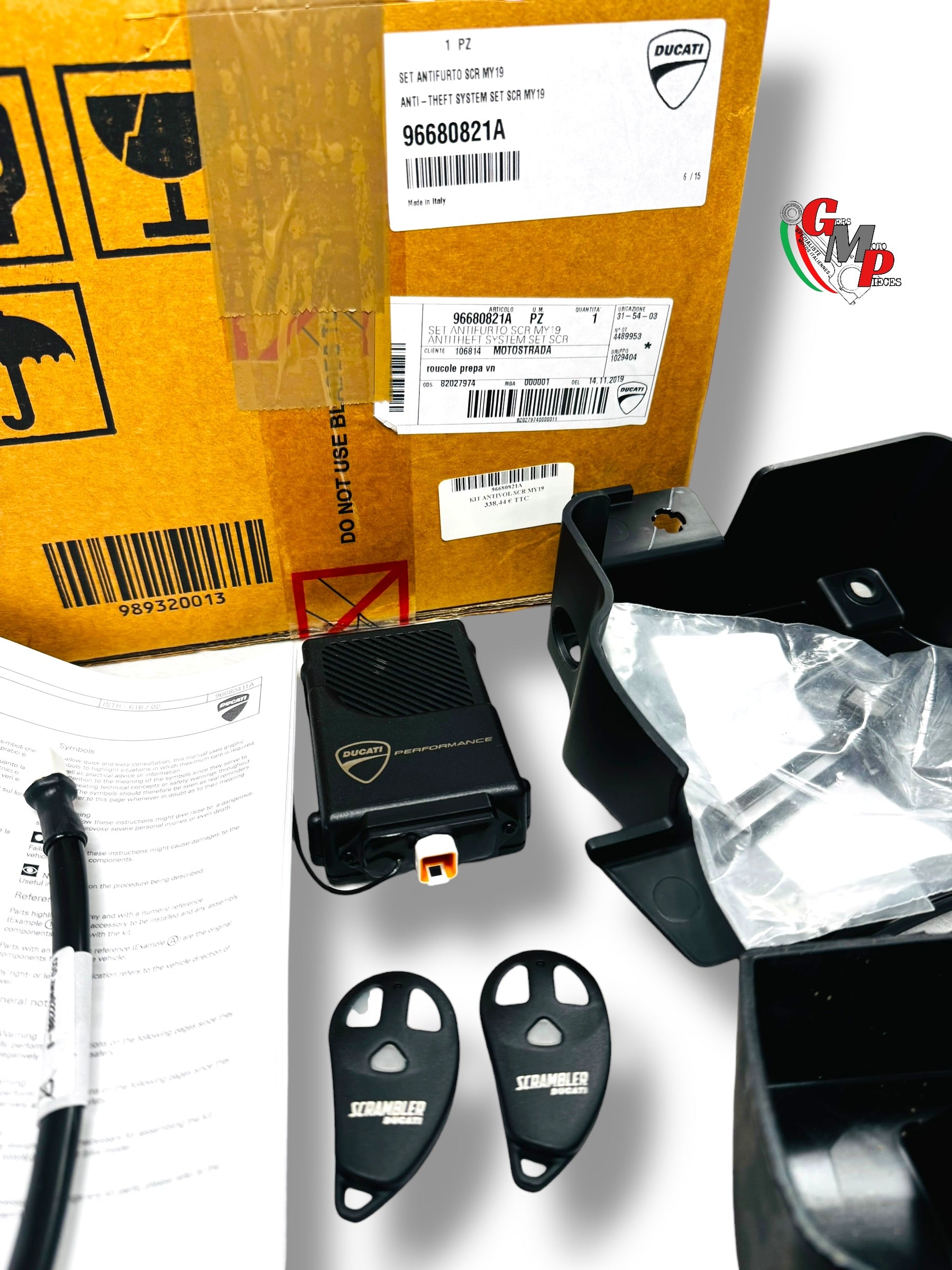 Kit Antivol NEUF - Ducati Performance