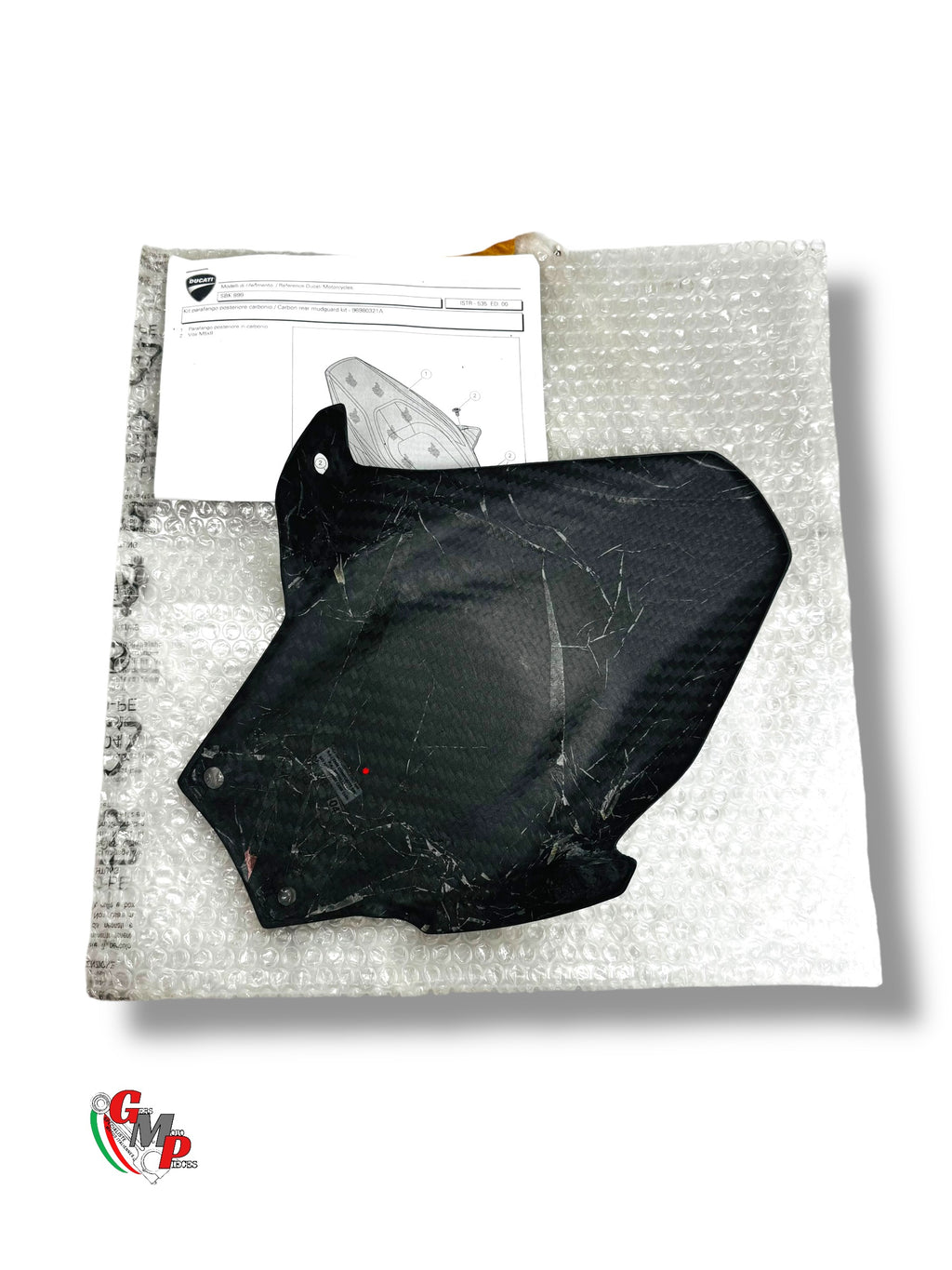 Kit Garde Boue Arrière Carbone NEUF - Ducati Performance