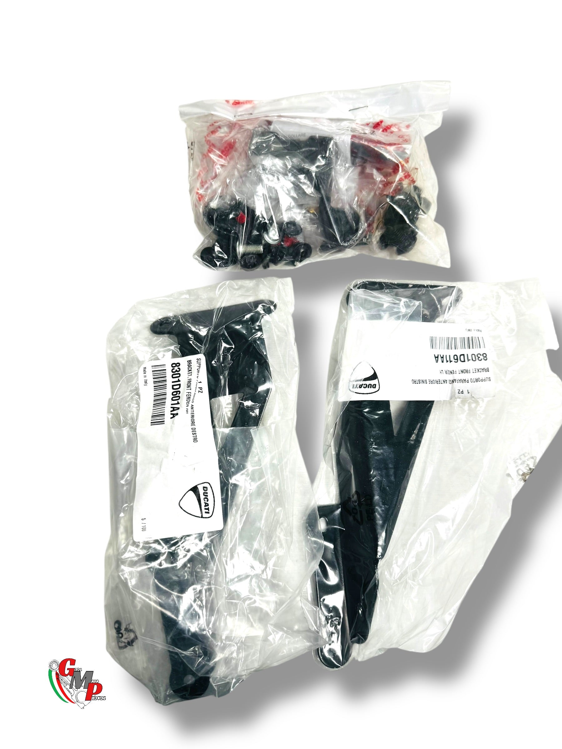 Kit Complet Fixation Garde Boue Avant Alu NEUF - Ducati
