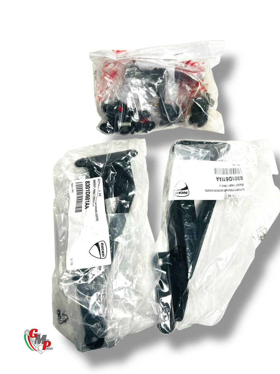 Kit Complet Fixation Garde Boue Avant Alu NEUF - Ducati