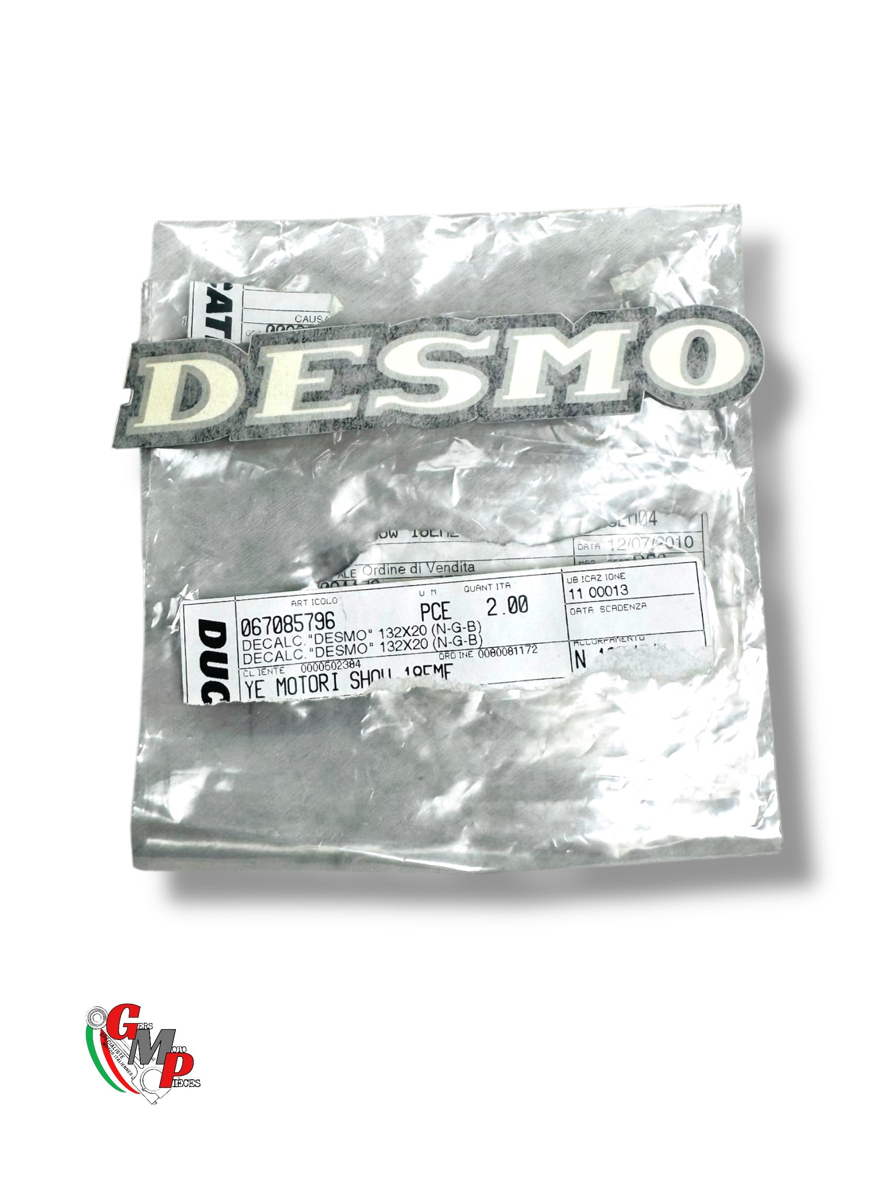 Stickers Desmo NEUF - Ducati