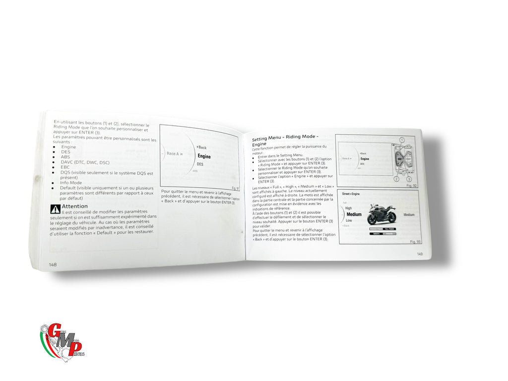 Manuel D utilisation Et Entretien Français - Ducati