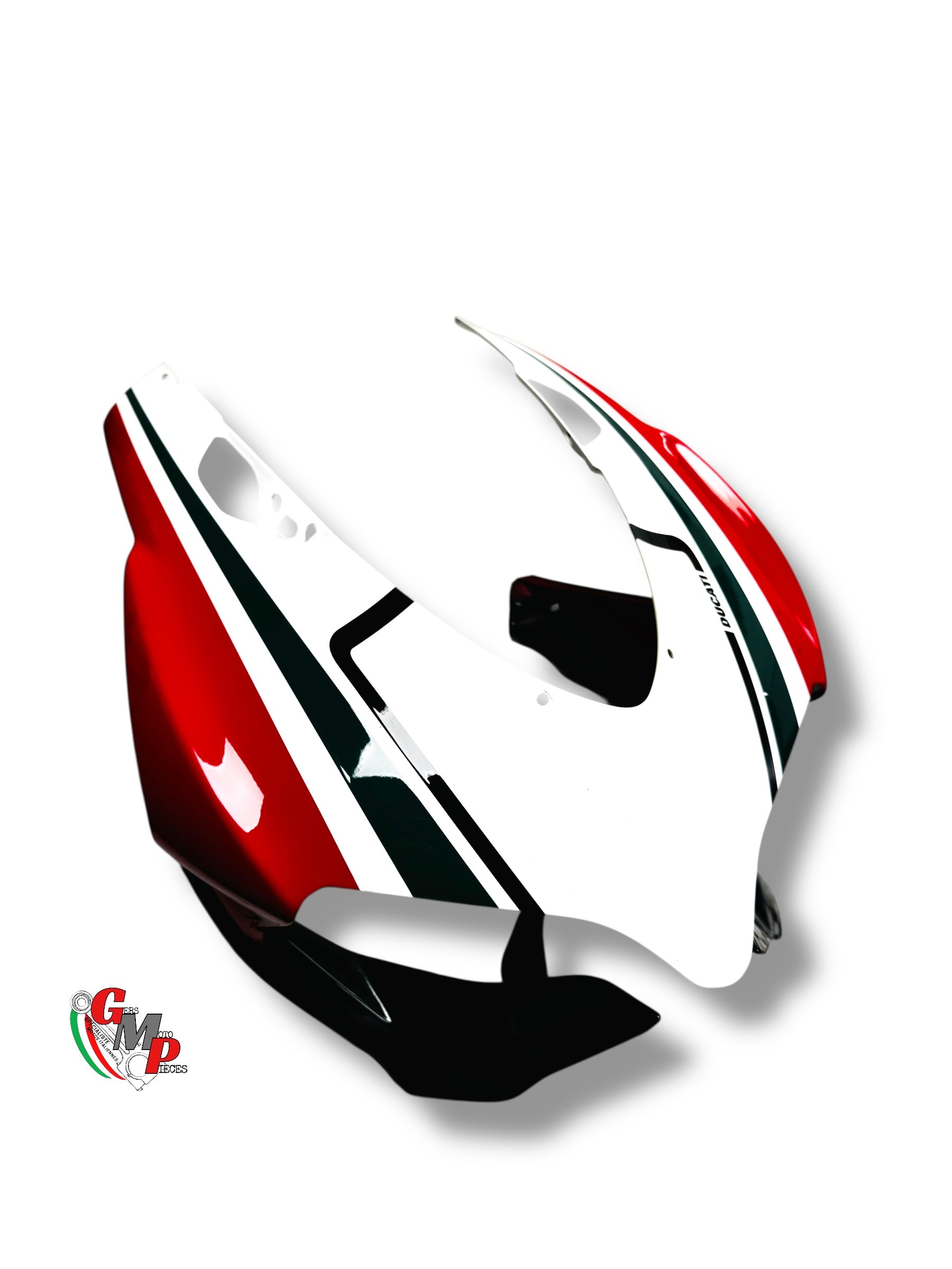 Carénage Face Avant Tête De Fourche Tricolore - Ducati