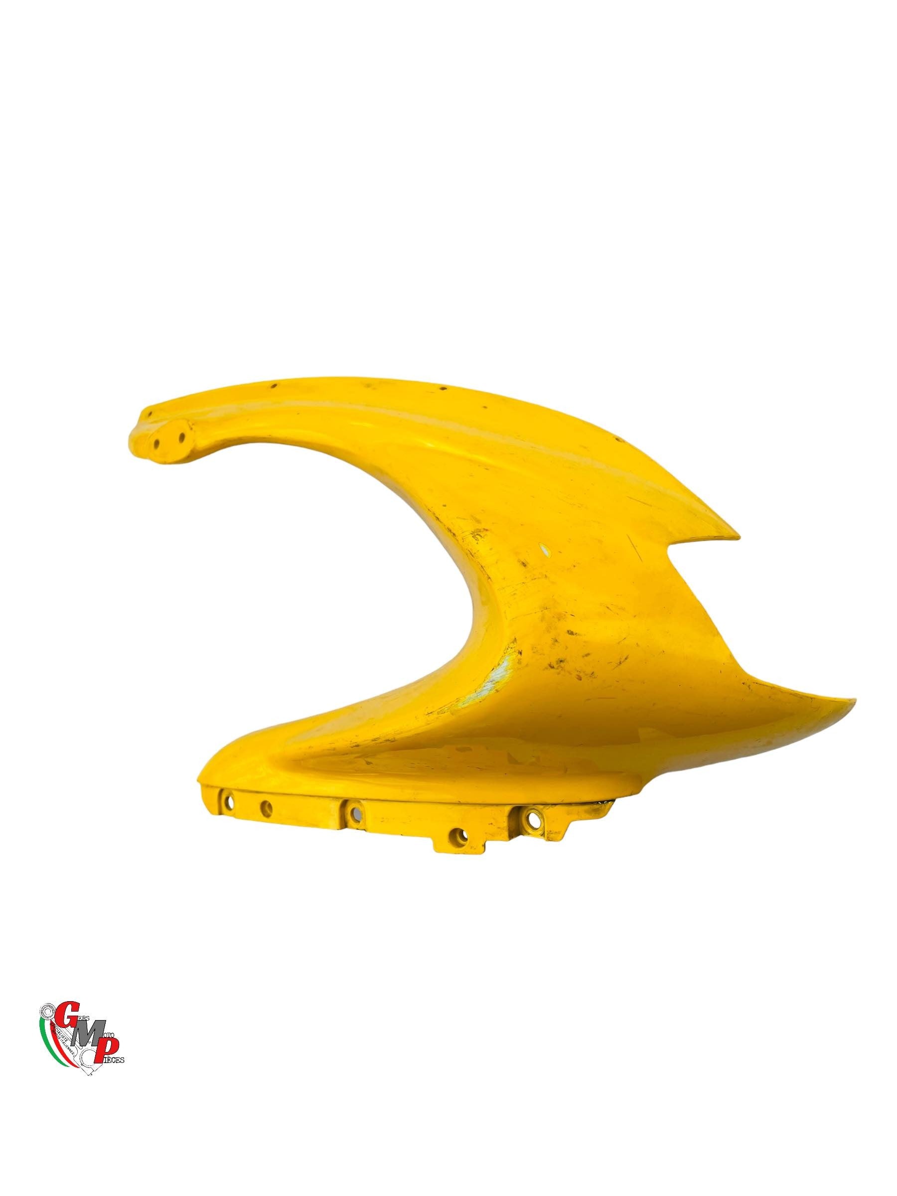 Carénage Tête de Fourche jaune Droite - Ducati